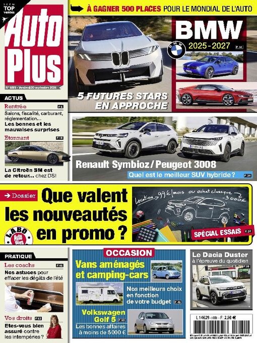 Title details for Auto Plus France by Editions Mondadori Axel Springer (EMAS) - Available